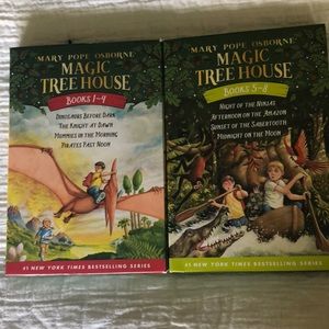 The Magic Treehouse Kids’ Books 1-8 box sets